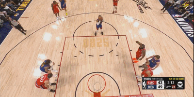 😭泪目！威少半场三分3中2🐢10分2板3助2断+0失误！