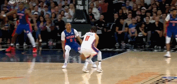 关键球！布伦森单打压到罚球线 翻身跳投打成2+1