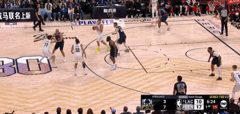 状态火热！约基奇助攻贾马尔-穆雷再中三分！后者已砍10分了！