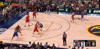 这么放？布劳恩方圆3米没人 空位三分予以惩戒