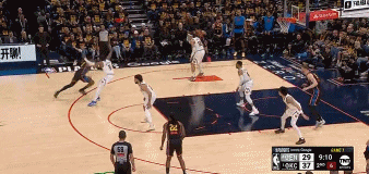 黄雀在后！贾马尔-穆雷反击强攻 卡鲁索奋力追防起飞送钉板大帽