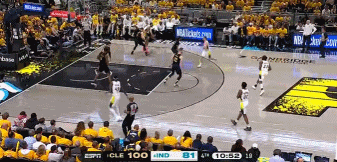 内传内！托平突破分球 西亚卡姆腾空暴起单臂灌篮打成2+1