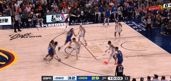 不讲道理！小迈克尔-波特高难度顶投三分将比分追平了