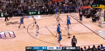 拿到20分了！亚历山大打成2+1后三分再中 连得6分率队夺回领先